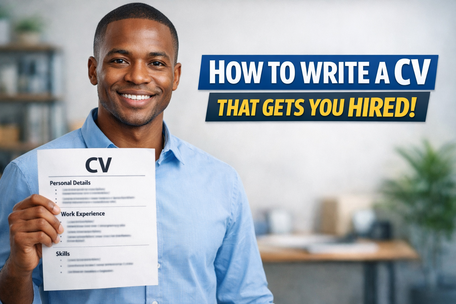 How to Write a CV That Gets You Hired in Sterkspruit (2026 Guide)